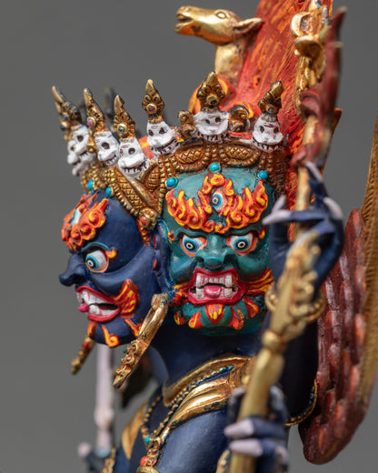 Tibetan Hayagriva Statue | Wrathful Protector of Wisdom from Nepal