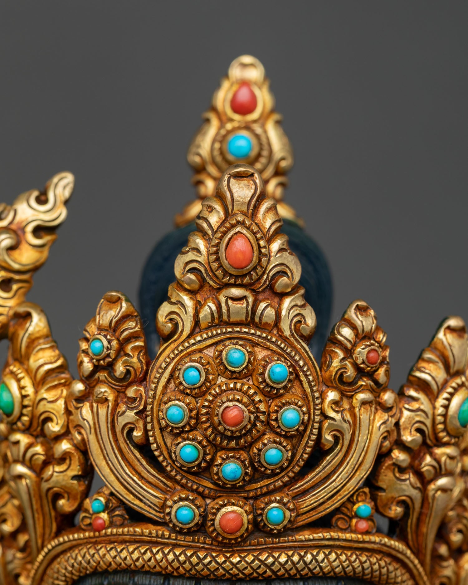 Manjushri Statue |  Hand-Painted Buddhist Artwork