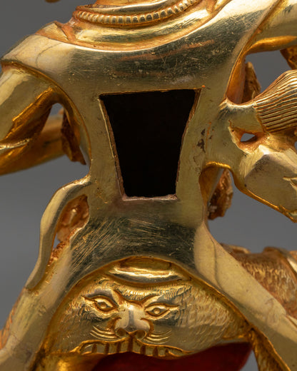 Troma Nagmo Statue – Tibetan Black Wrathful Mother