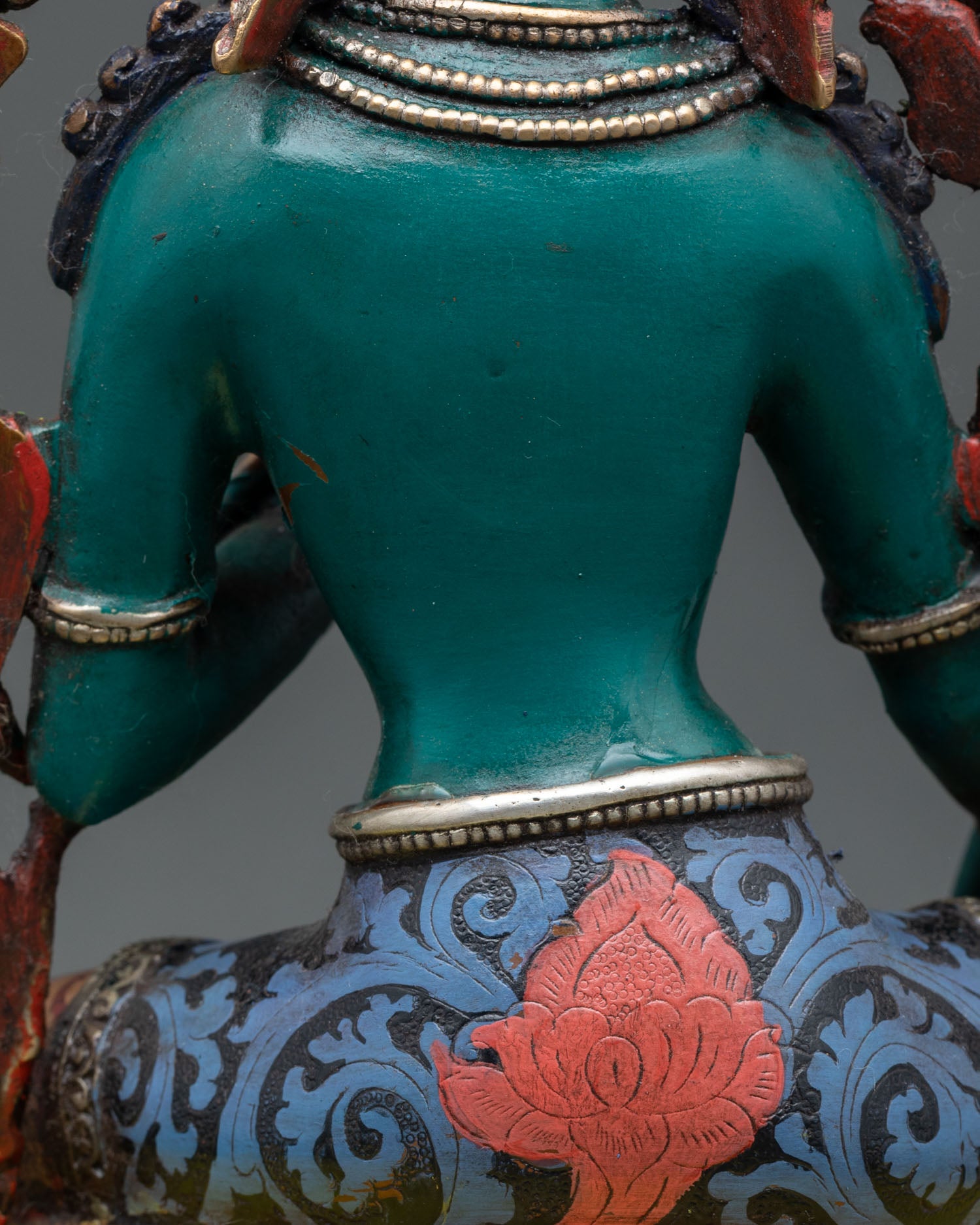 Blessed Green Tara Statue | Nepalese Spiritual Art