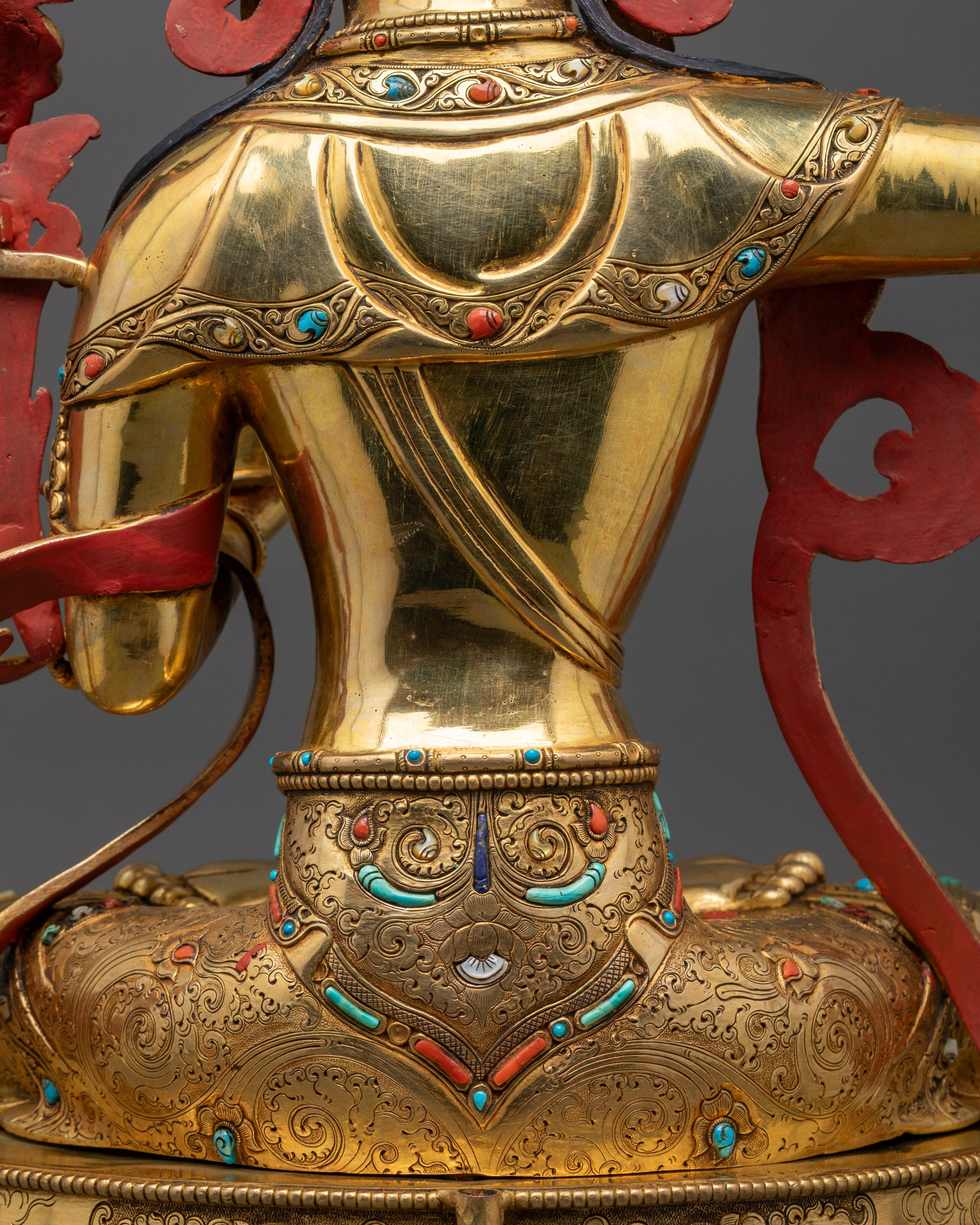 Premium Manjushri Statue | Lost-Wax Casted Buddhist Deity from Nepal