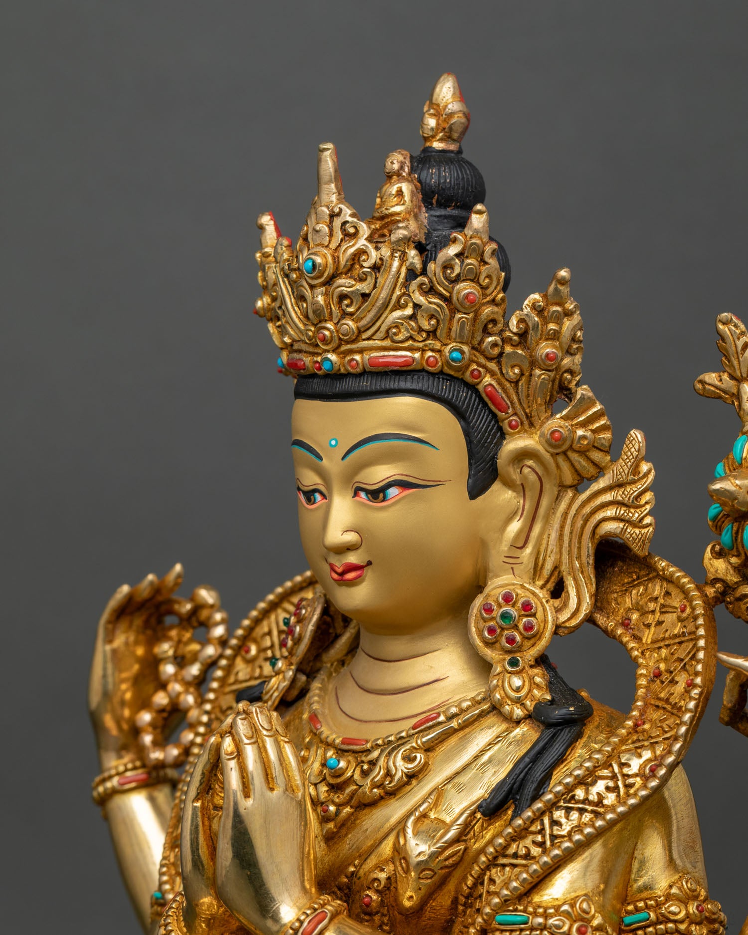Chenrezig Statue | Handcrafted Tibetan Artwork