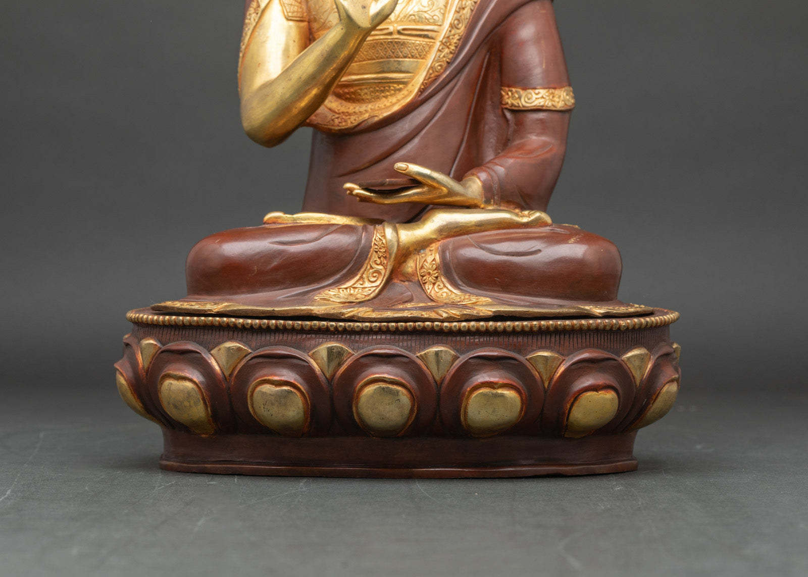 Je Tsongkhapa Statue Set | Gelug Founder Buddhist Figure