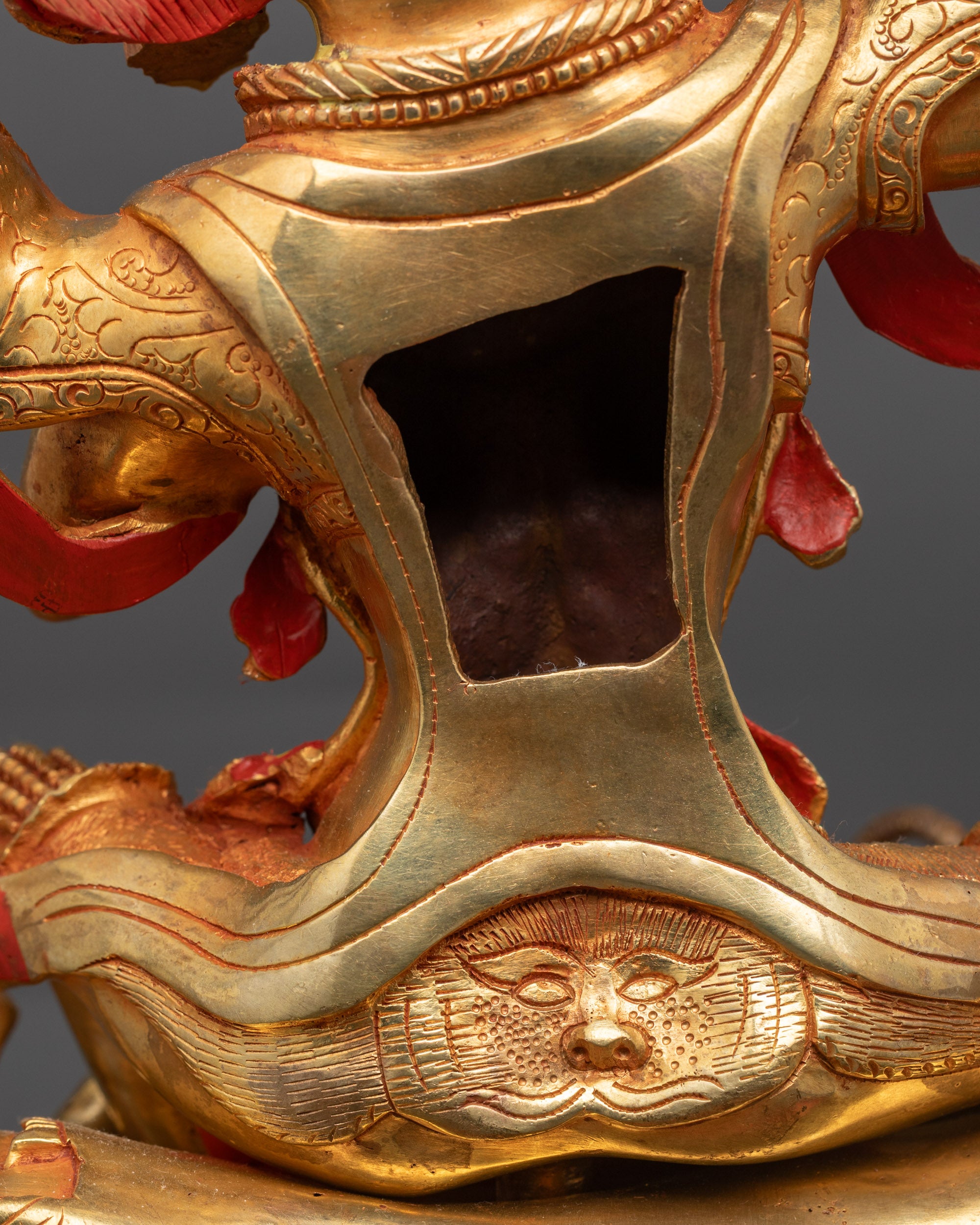 Fierce Protector Goddess Palden Lhamo Statue | Tibetan Buddhist Art