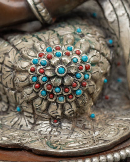 Traditional Dzambhala Wealth Deity | Handcrafted Buddhist Sculpture