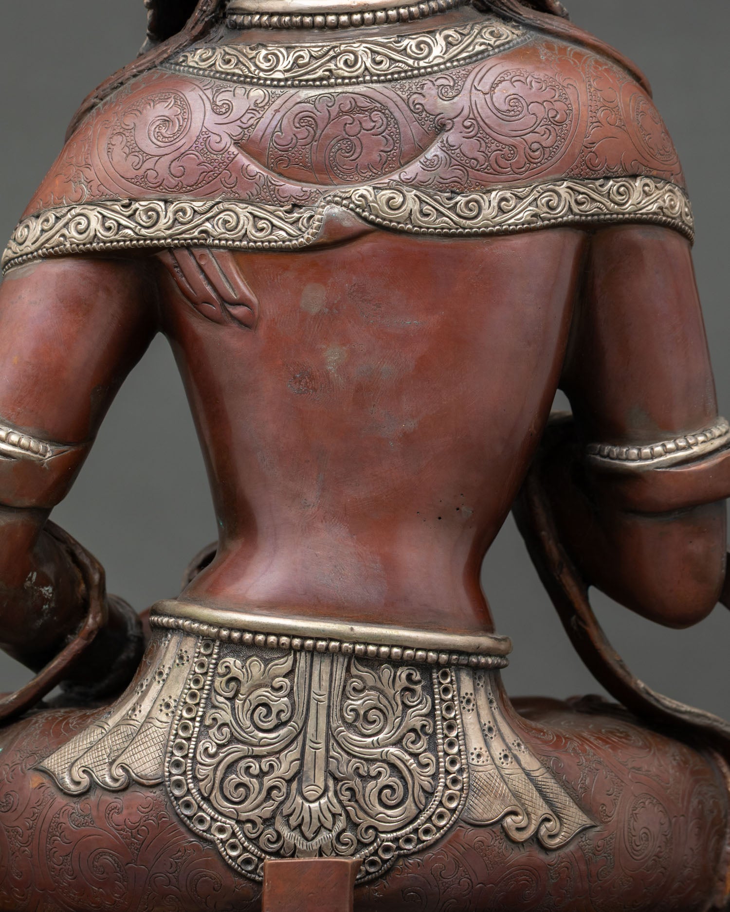 Vajrasattva Statue | Nepalese Spiritual Sculpture for Home Altar
