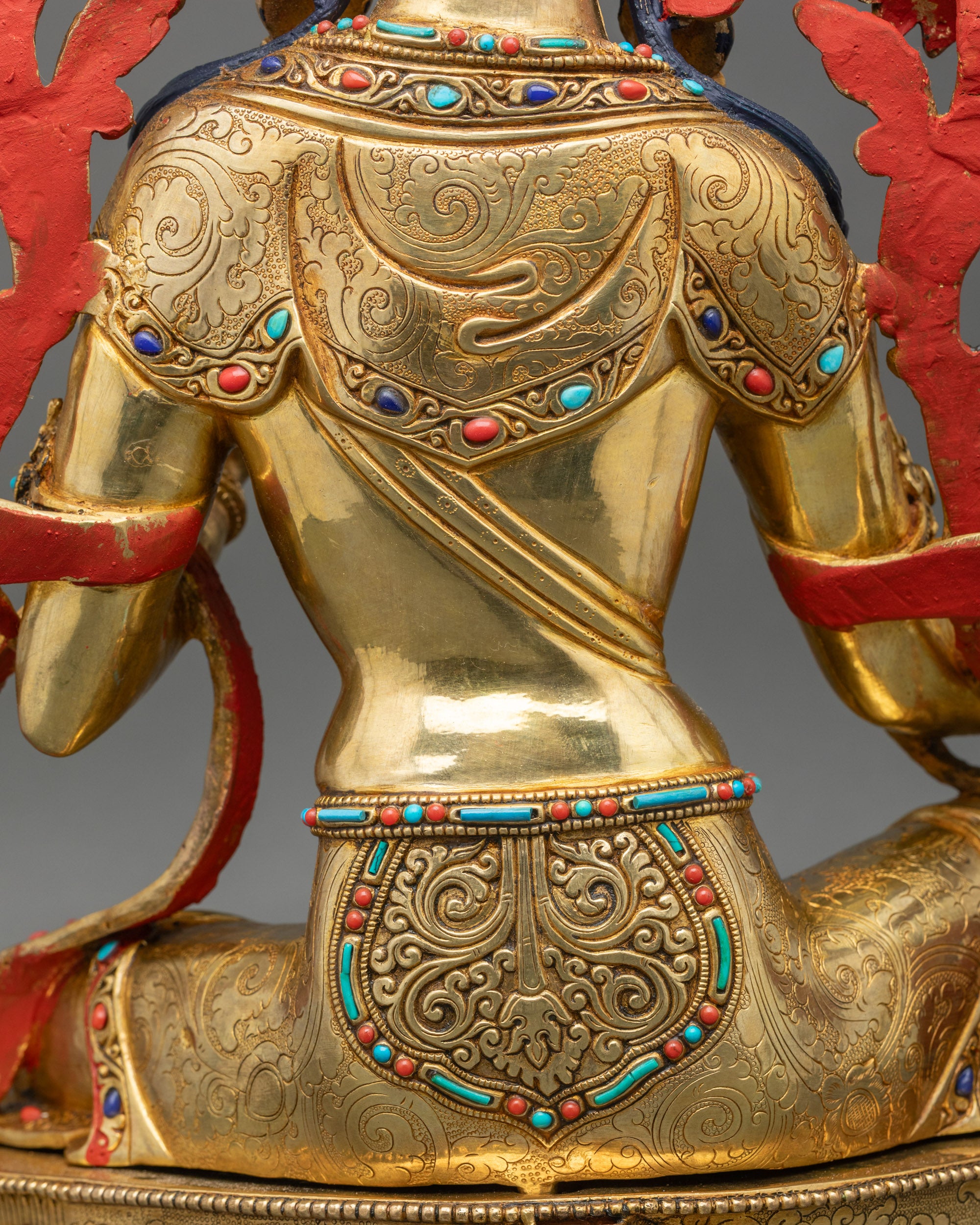 Premium Green Tara Statue | Vajrayana Buddhist Goddess for Blessings
