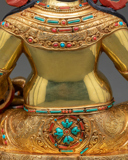 Handcrafted Dzambhala Statue for Prosperity and Abundance