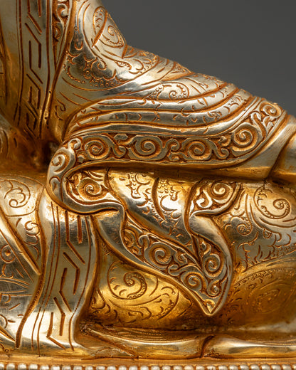Guru Rinpoche Sculpture | Traditional Buddhist Artwork