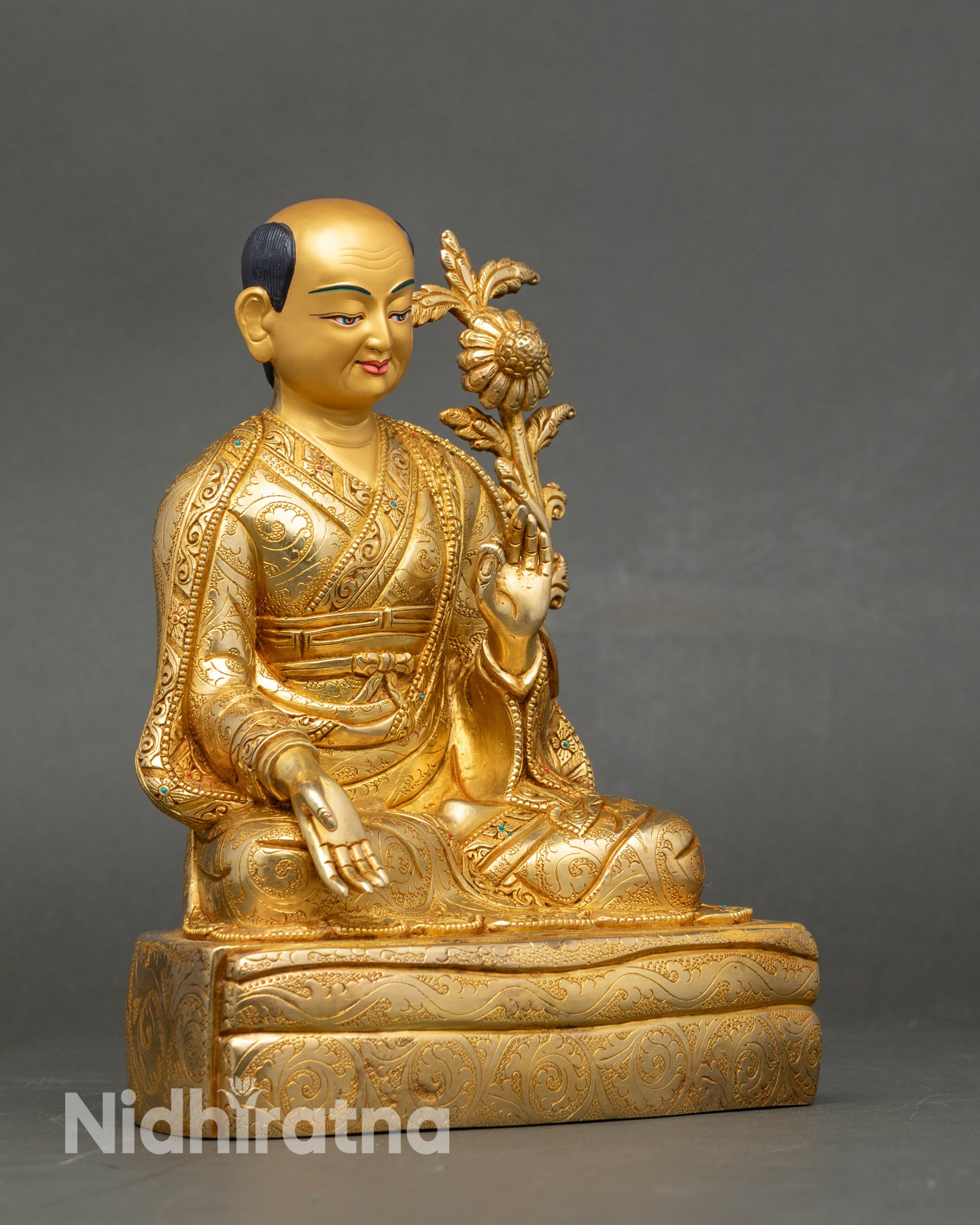 Shakya Masters Set Sculpture - Five Sakya Lineage Founders