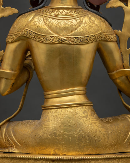 Green Tara Statue