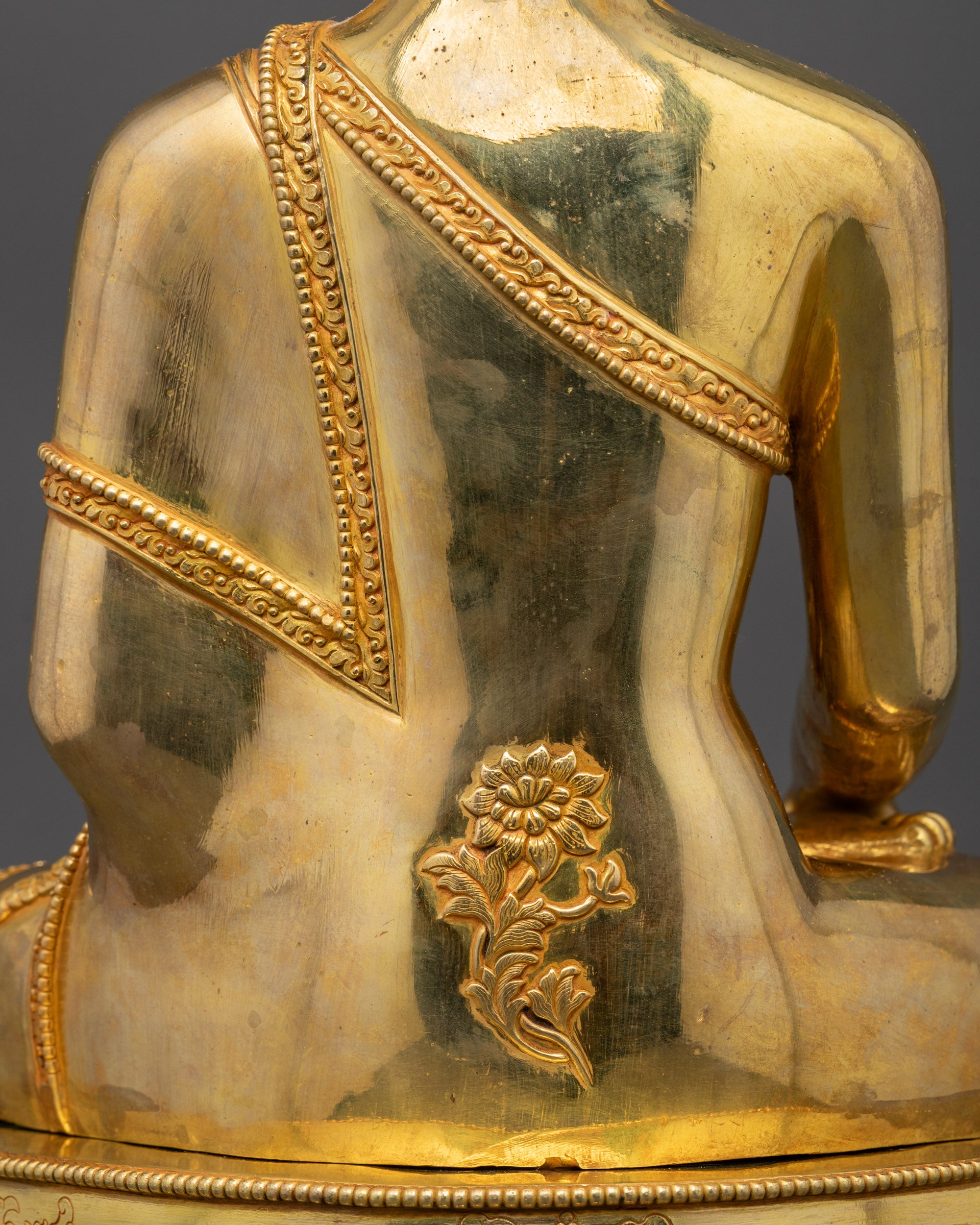 Handmade Shakyamuni Buddha Statue | Sacred Awakened One Figurine