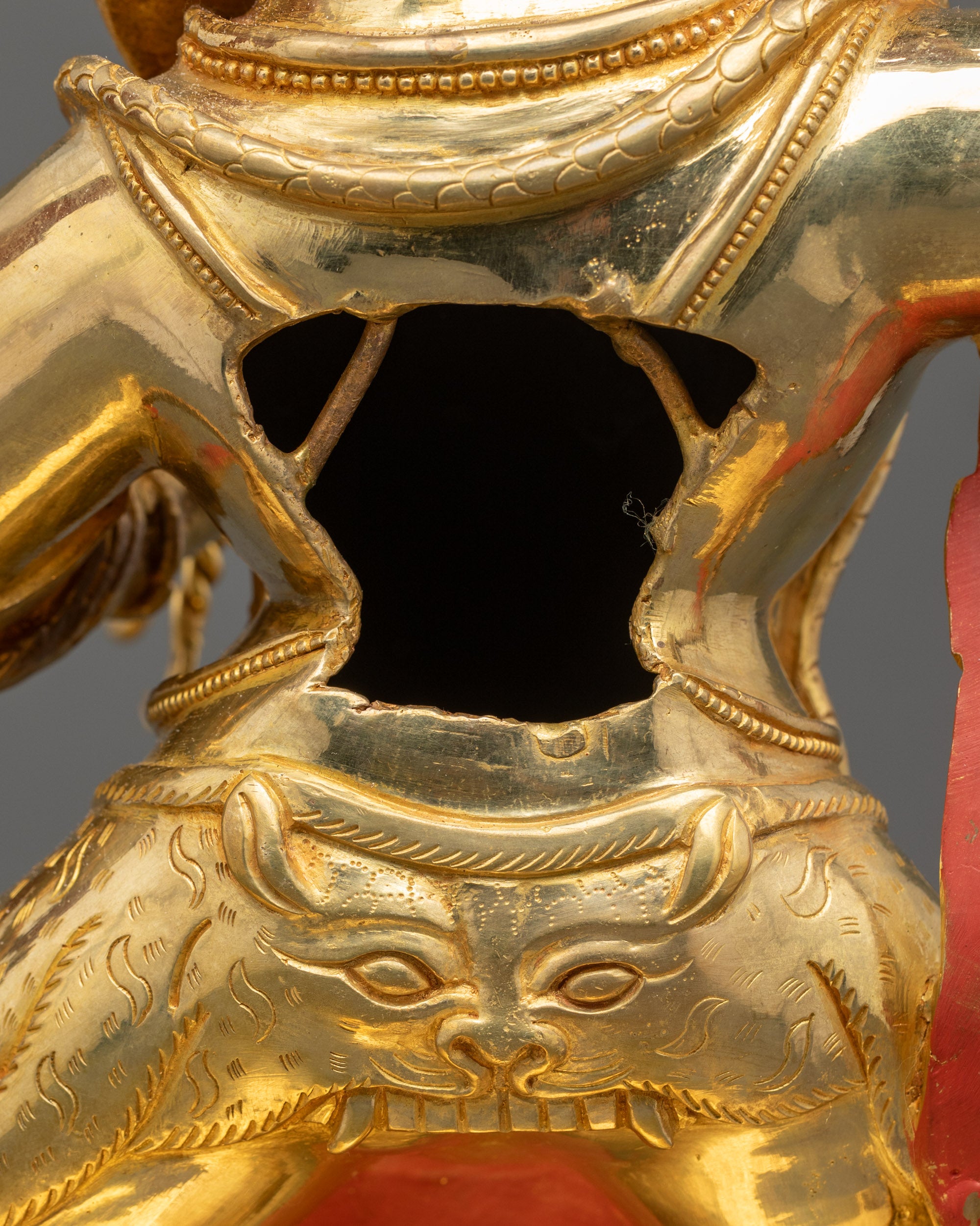 Nepalese Vajrapani Sculpture | Powerful Tibetan Deity for Home Altar