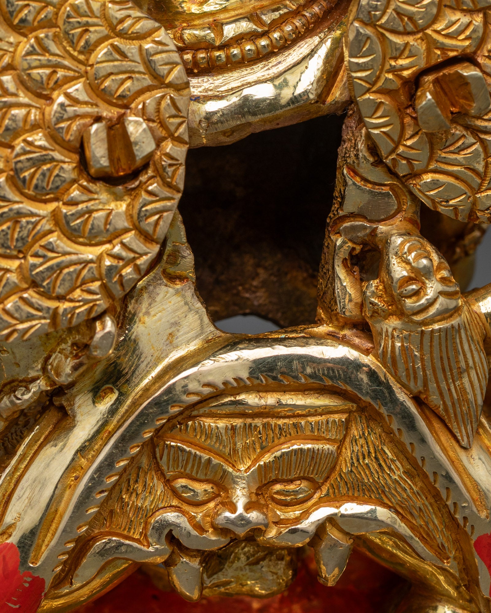 Tibetan Vajrakilaya Statue - Wrathful Deity of Obstacle Removal