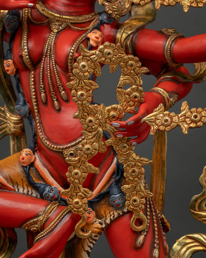 Tarodbava Kurukulla Statue | Life-Size Buddhist Sculpture from Nepal