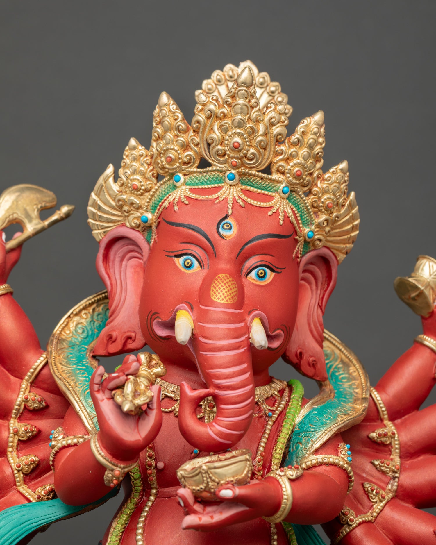 Lord Ganesha | Handmade Hindu Elephant God Statue