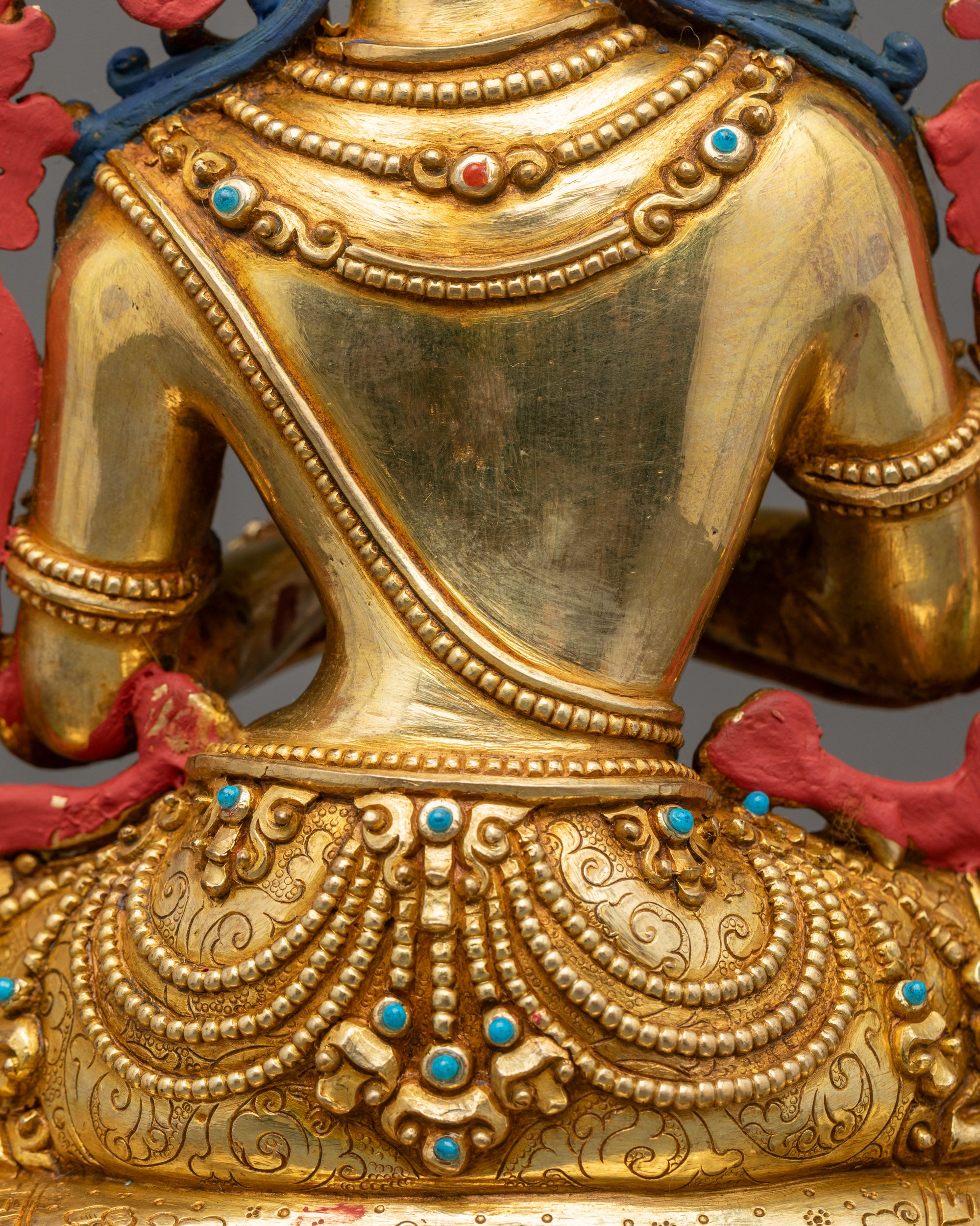 Vadisimha Manjushri Statue | Lion’s Roar Manjushri Buddhist Figurine