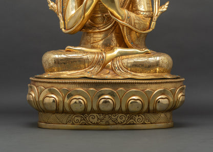 Buddhist Tsongkhapa Set | Handcrafted Trio Set of Buddhist Masters