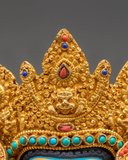 Premium Jowo Rinpoche Statue | Crowned Enlightenment Buddha of Tibet