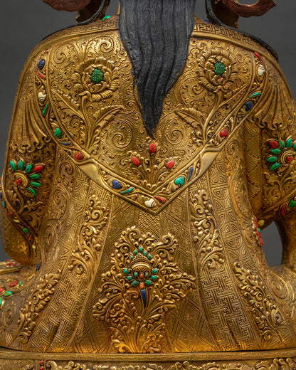 Life-Size Guru Rinpoche Statue | Embodiment of Tantric Enlightenment