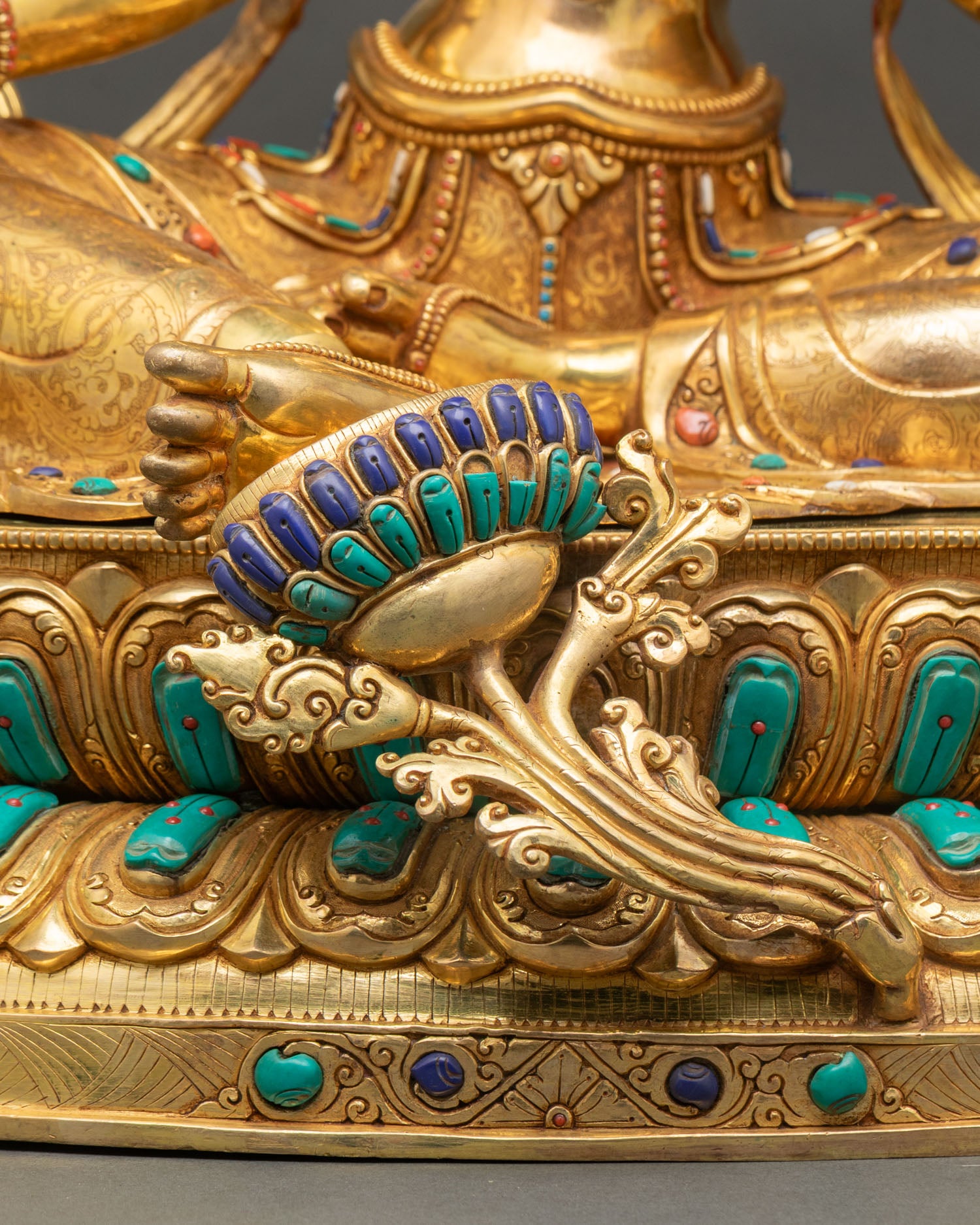 Monumental Green Tara Statue | Handcrafted Nepali Statues