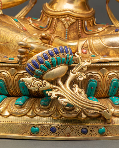 Monumental Green Tara Statue | Handcrafted Nepali Statues