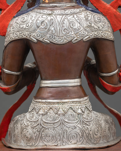 Handmade Maitreya Buddha Statue from Nepal | Future Buddha Art