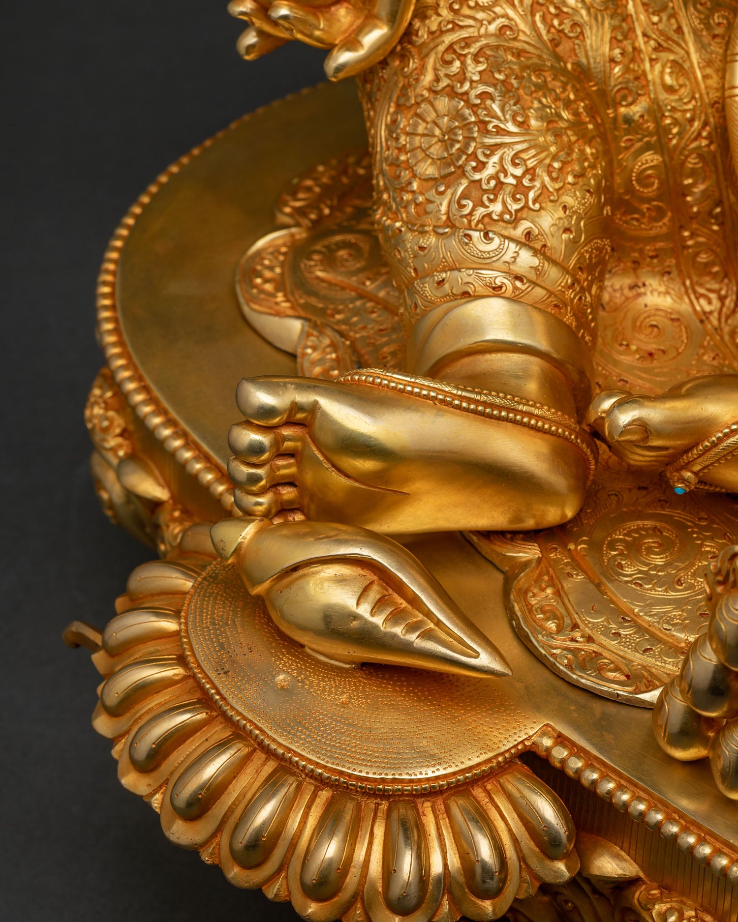 Exclusive Dzambhala Statue - Divine Guardian of Wealth and Fortune