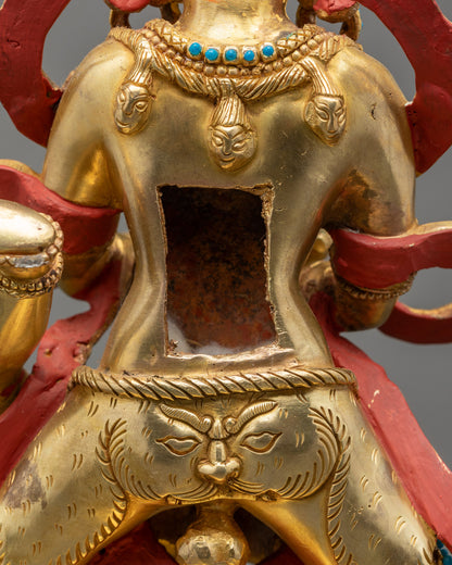 Handcrafted Khorlo Demchog Yab Yum Statue | Wheel of Supreme Bliss