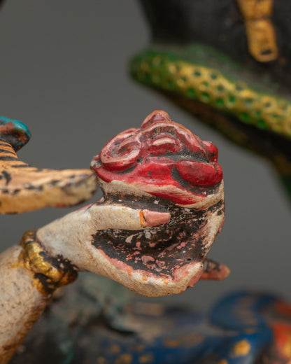 Six Armed Mahakala State | Wrathful Buddhist Protector Deity