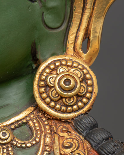 Green Tara Statue | Enlightened Goddess for Spiritual Guidance