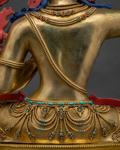 Manjushri Statue Seated in Lalitasana | Bodhisattva of Wisdom