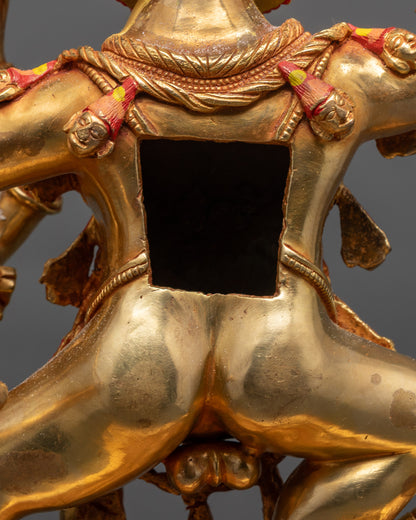 Yamantaka Consort Statue | Wrathful Form of Manjushri