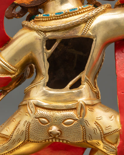 Vajrapani Buddhist Deity Statue | Lord of Thunderbolt Sculpture