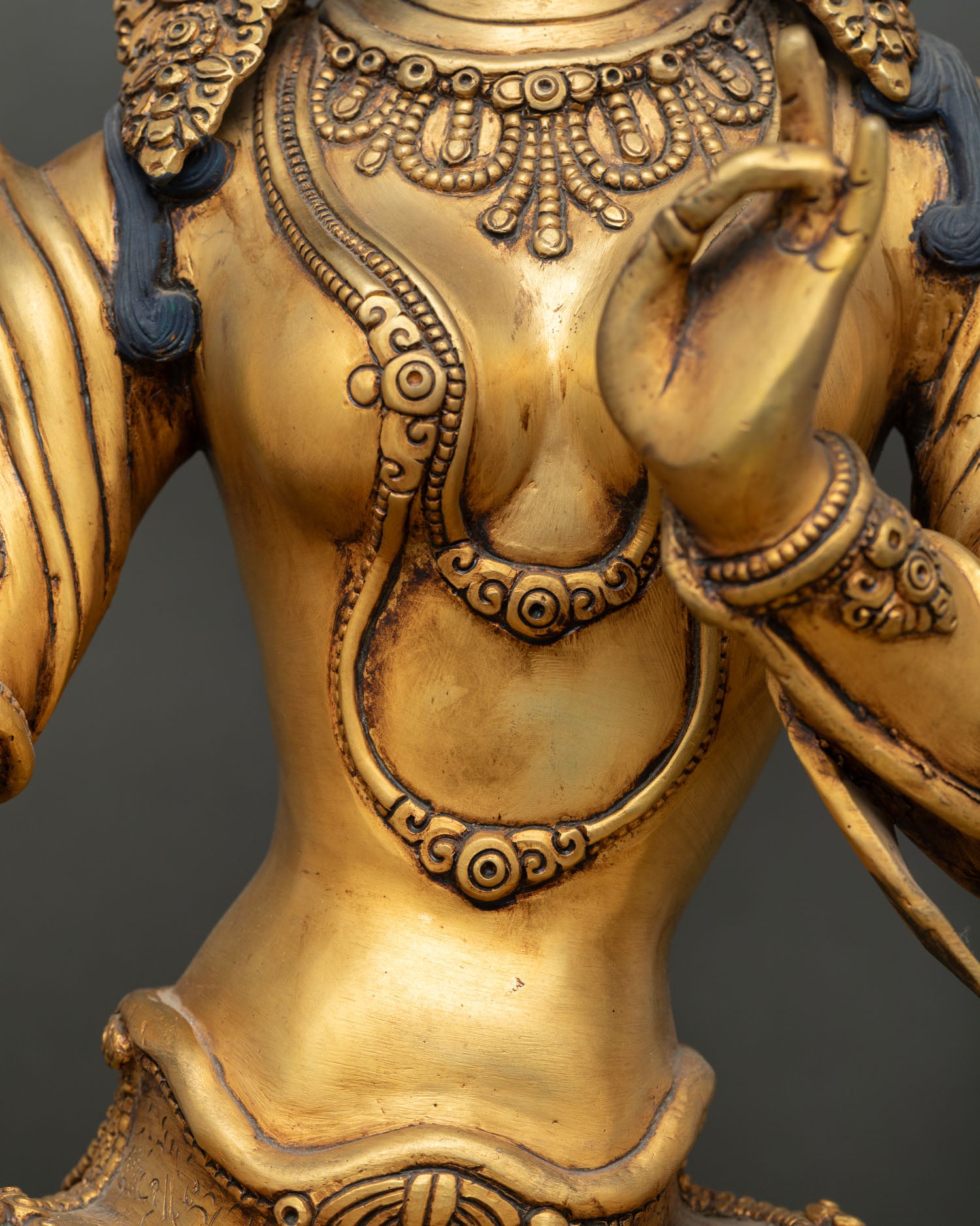 Green Tara Statue