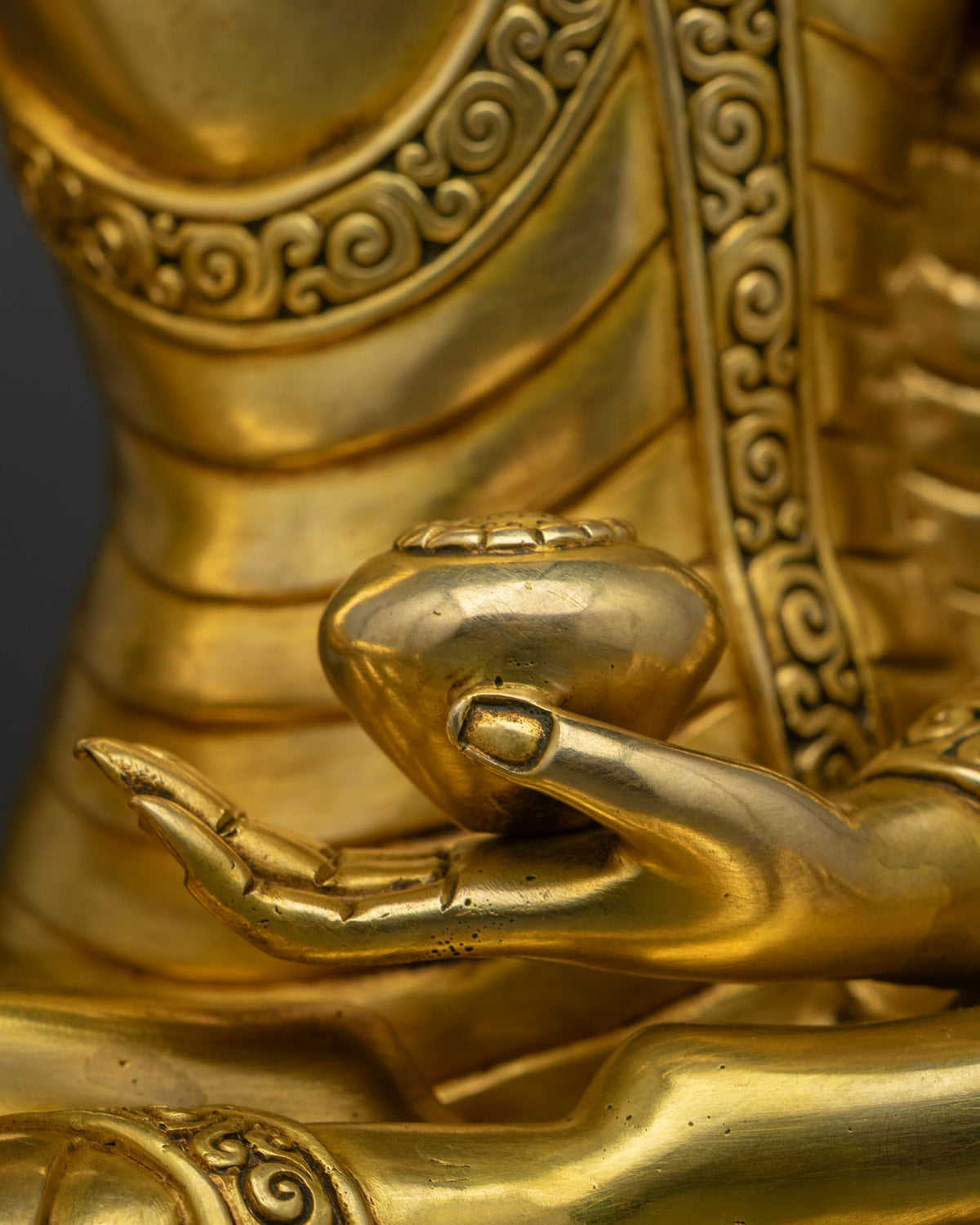 Shakyamuni Buddha (Siddhartha Gautama) Statue – Handmade In Nepal