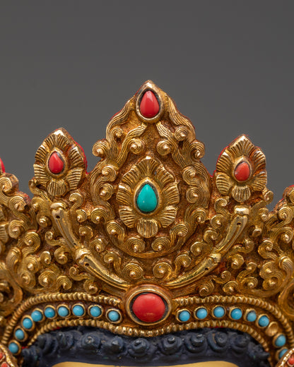 Tibetan Jowo Rinpoche Buddha Statue | Exquisite Handmade Tibetan Altar