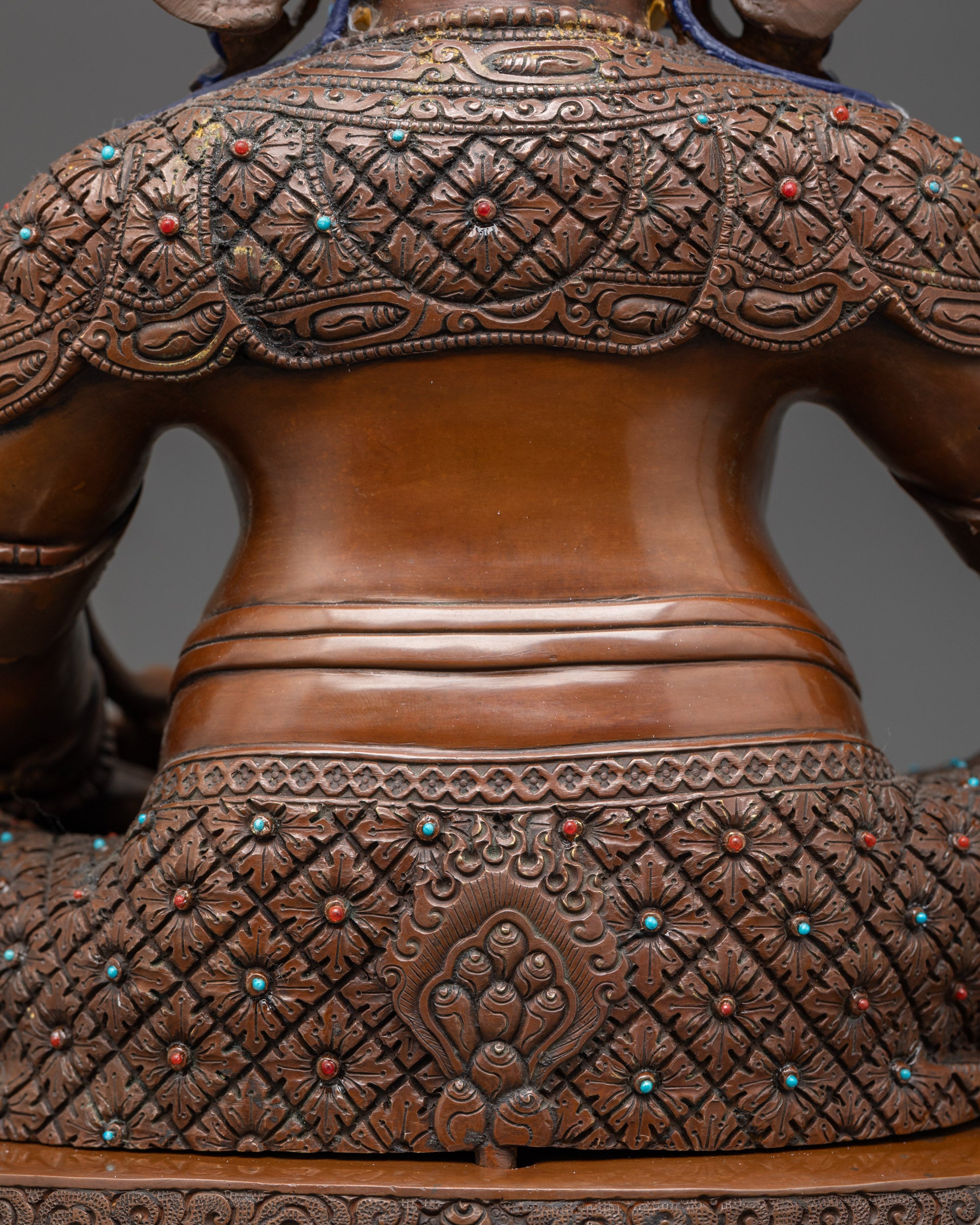 Handcrafted Yellow Dzambhala Statue – God of Wealth from Nepal