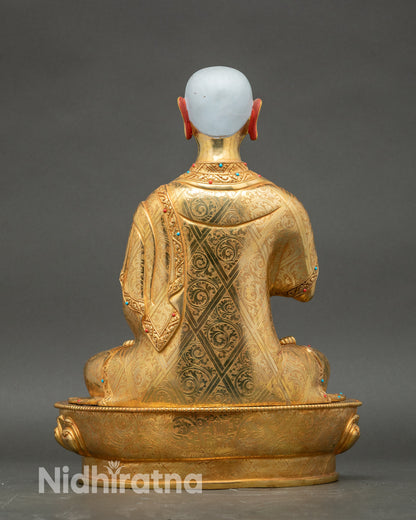 Blessed Tsongkhapa Set – Nepalese Statues for Mindful Devotion