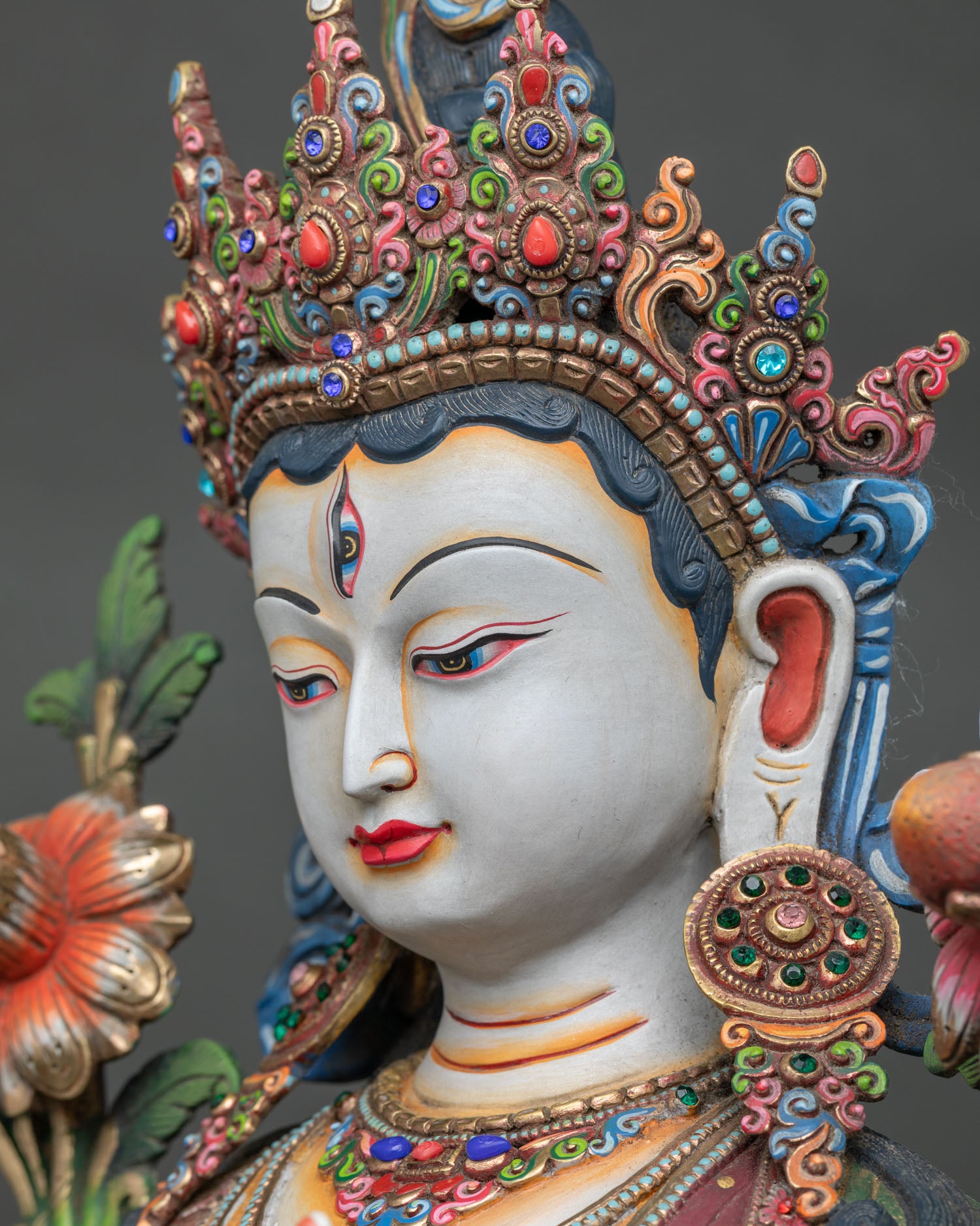 White Tara Statue