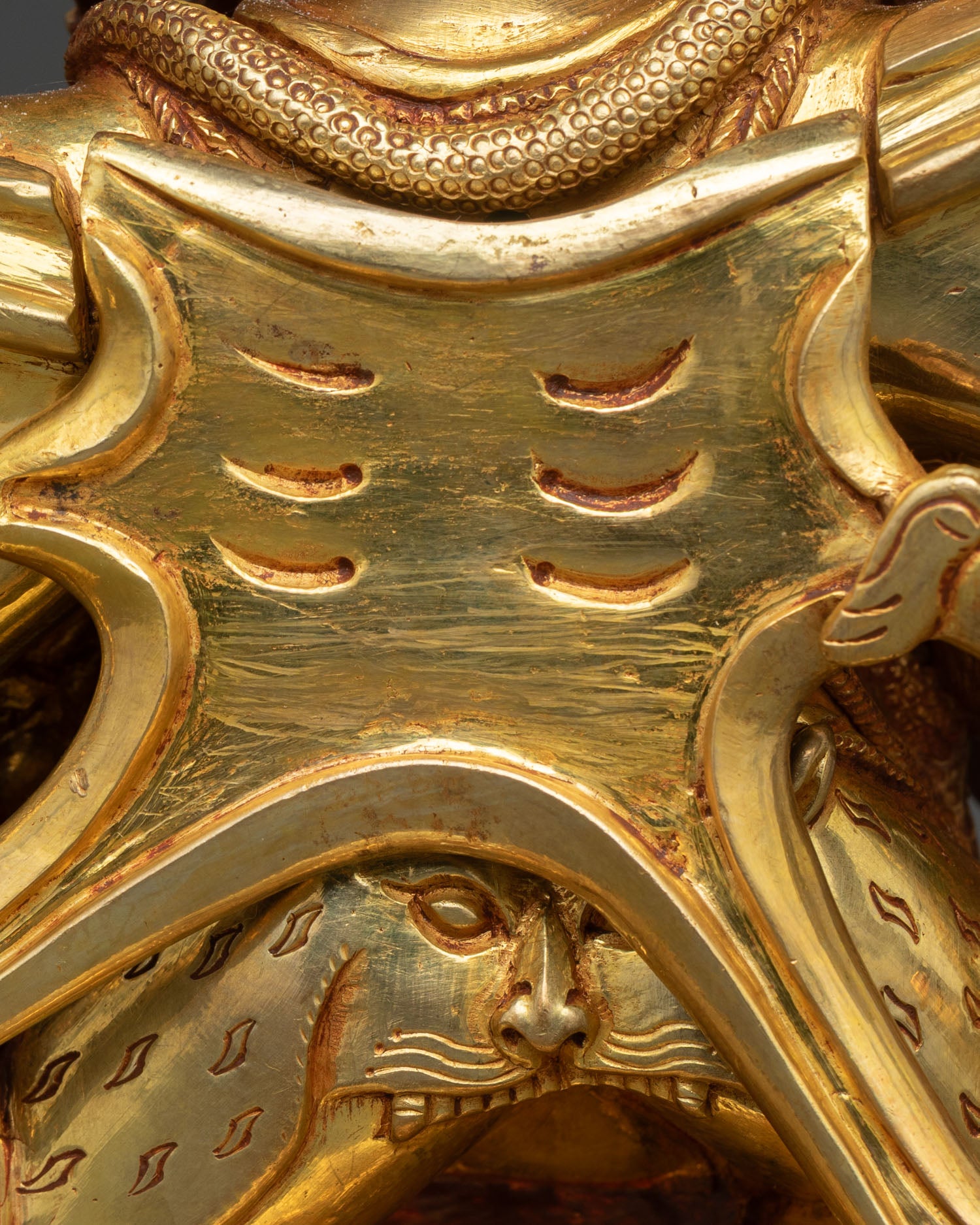 Six-Armed Mahakala Statue – Powerful Buddhist Guardian Art
