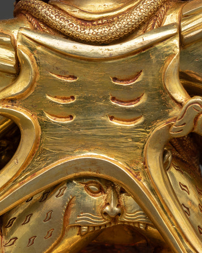 Six-Armed Mahakala Statue – Powerful Buddhist Guardian Art