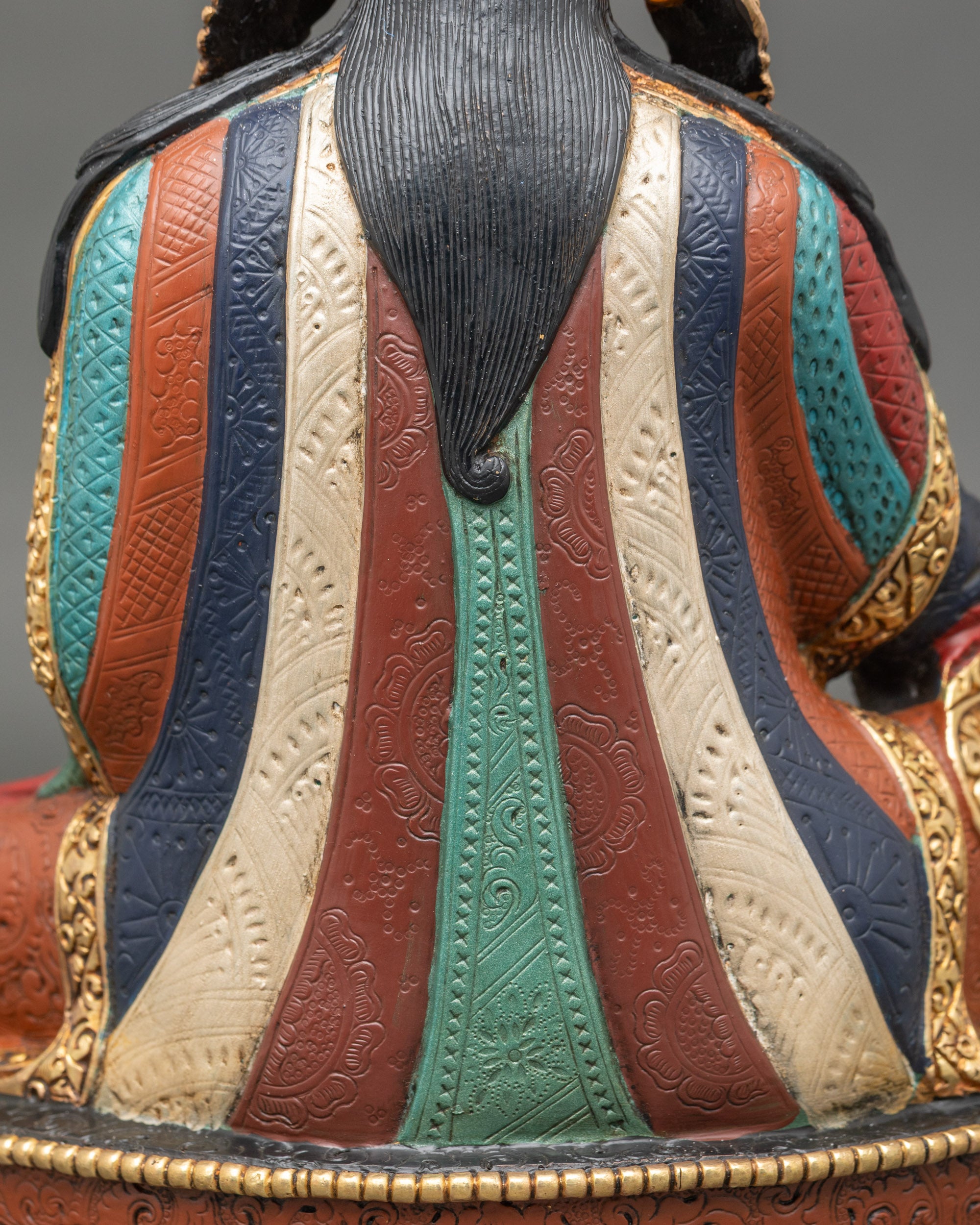 Guru Rinpoche - Himalayan Buddhist Sculpture for Sacred Decor