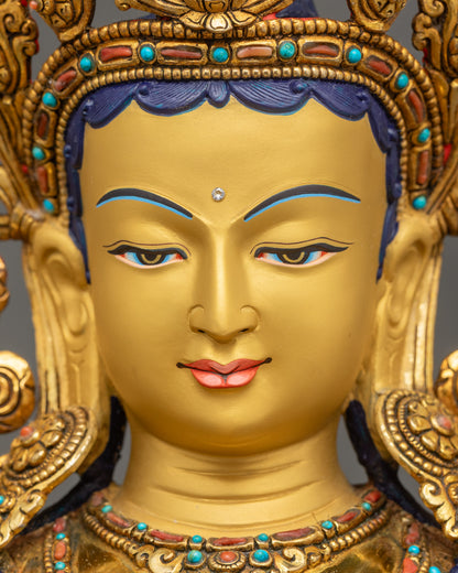 Green Tara Statue
