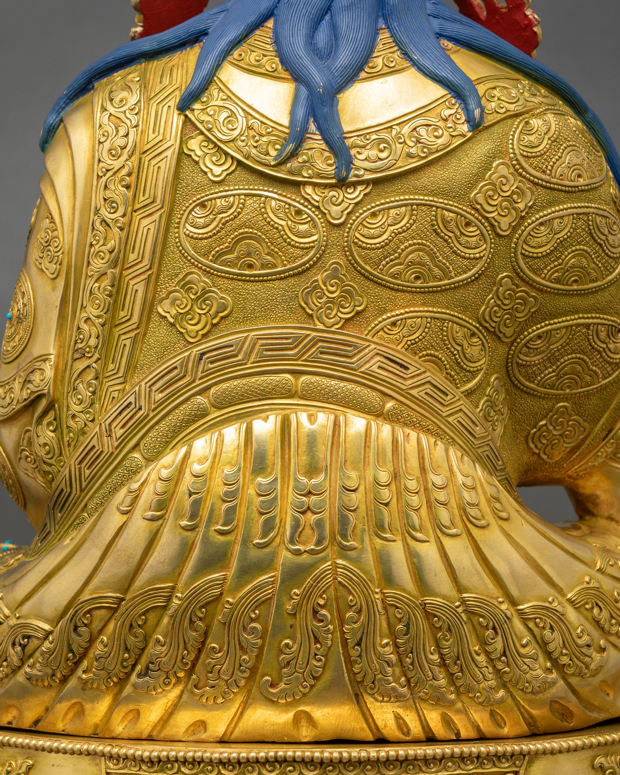 Handcrafted Guru Rinpoche Statue | Buddhist Meditation Decor