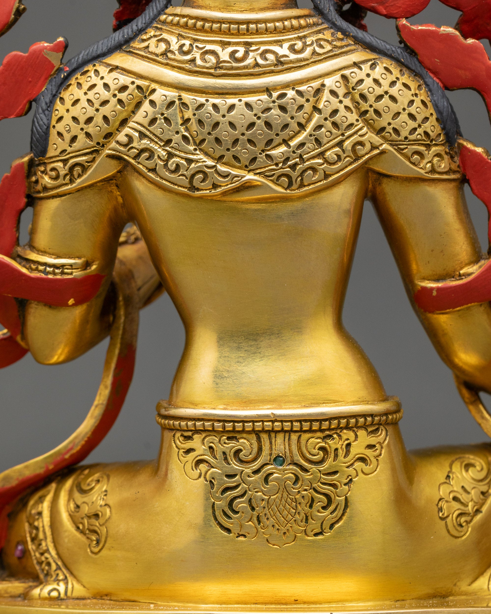 Premium Green Tara Statue – Swift Protection and Fearless Blessings