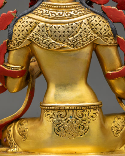 Premium Green Tara Statue – Swift Protection and Fearless Blessings