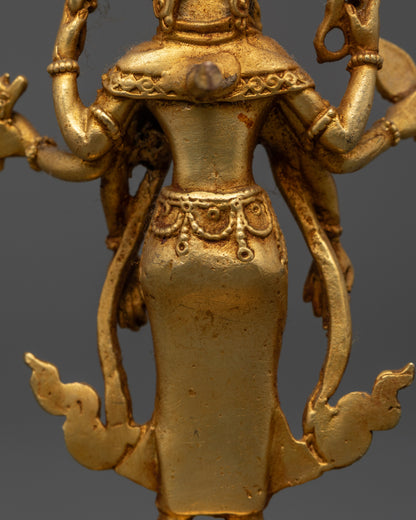 Exquisitely Machine-Crafted 1000-Arm Chenrezig Statue | Home Altar Art
