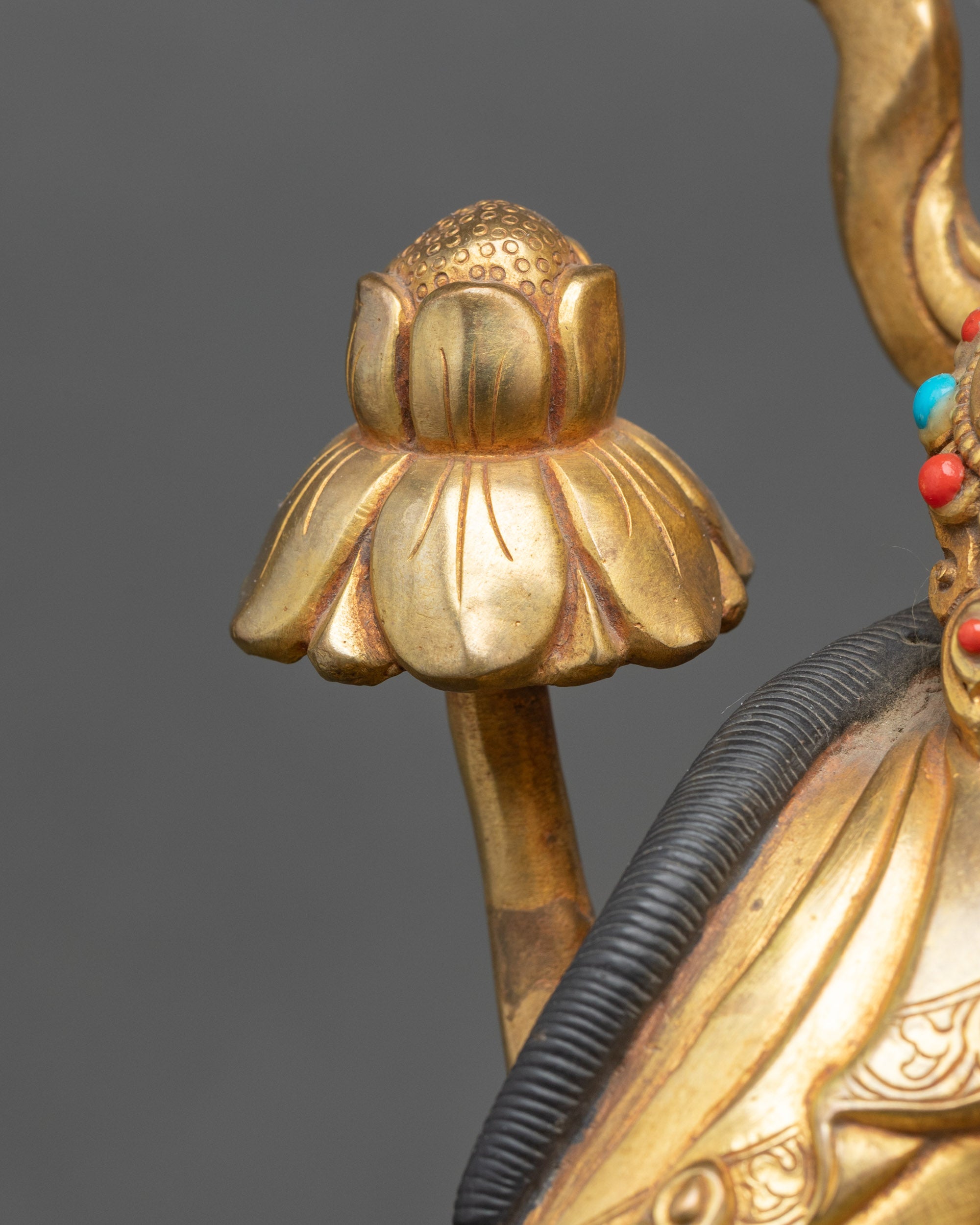 Green Tara Statue - Sacred Himalayan Goddess of Swift Protection