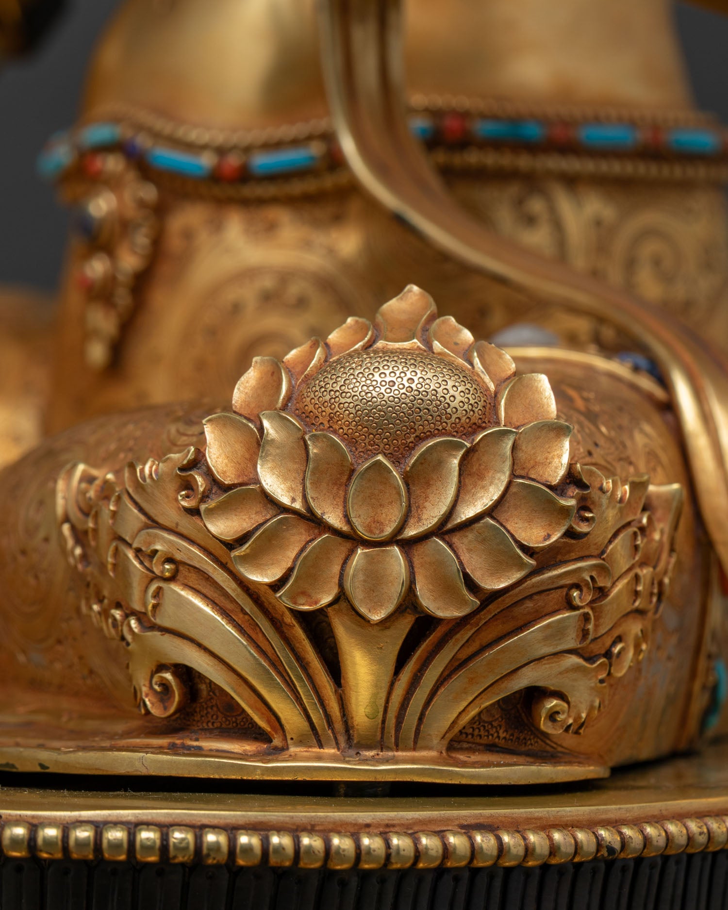 Beautiful Green Tara Statue from Nepal | Regal Goddess of Compassion